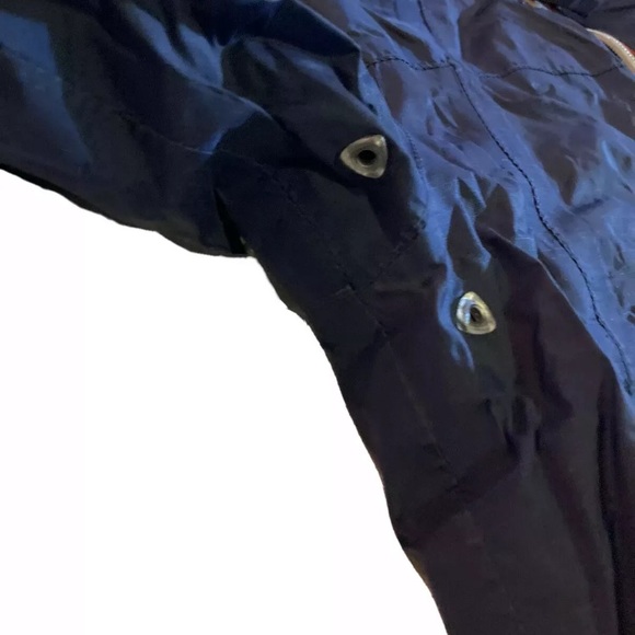 L.L. Bean Kids Blue Full Zip Lined Hooded Jacket Size 6x-7 - Picture 5 of 14